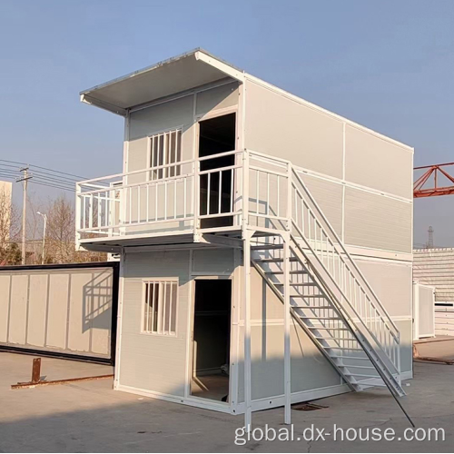 2 story prefab foldable container home